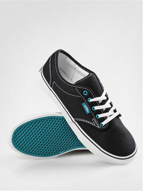 Vans Atwood Low Top Casual Womens Black Sneakers